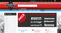 Desktop Screenshot of moto-pneu.cz