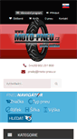 Mobile Screenshot of moto-pneu.cz